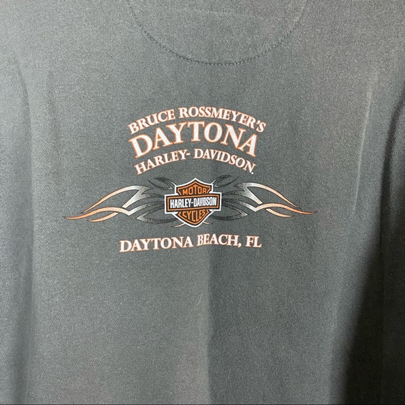Harley Davidson Motorcycles Daytona Beach Florida Sweater - Picture 6 of 9